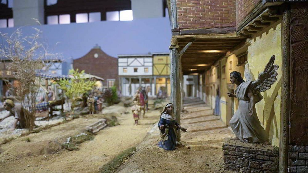 Imagen de archivo de un belén tradicional. |L.N.C.