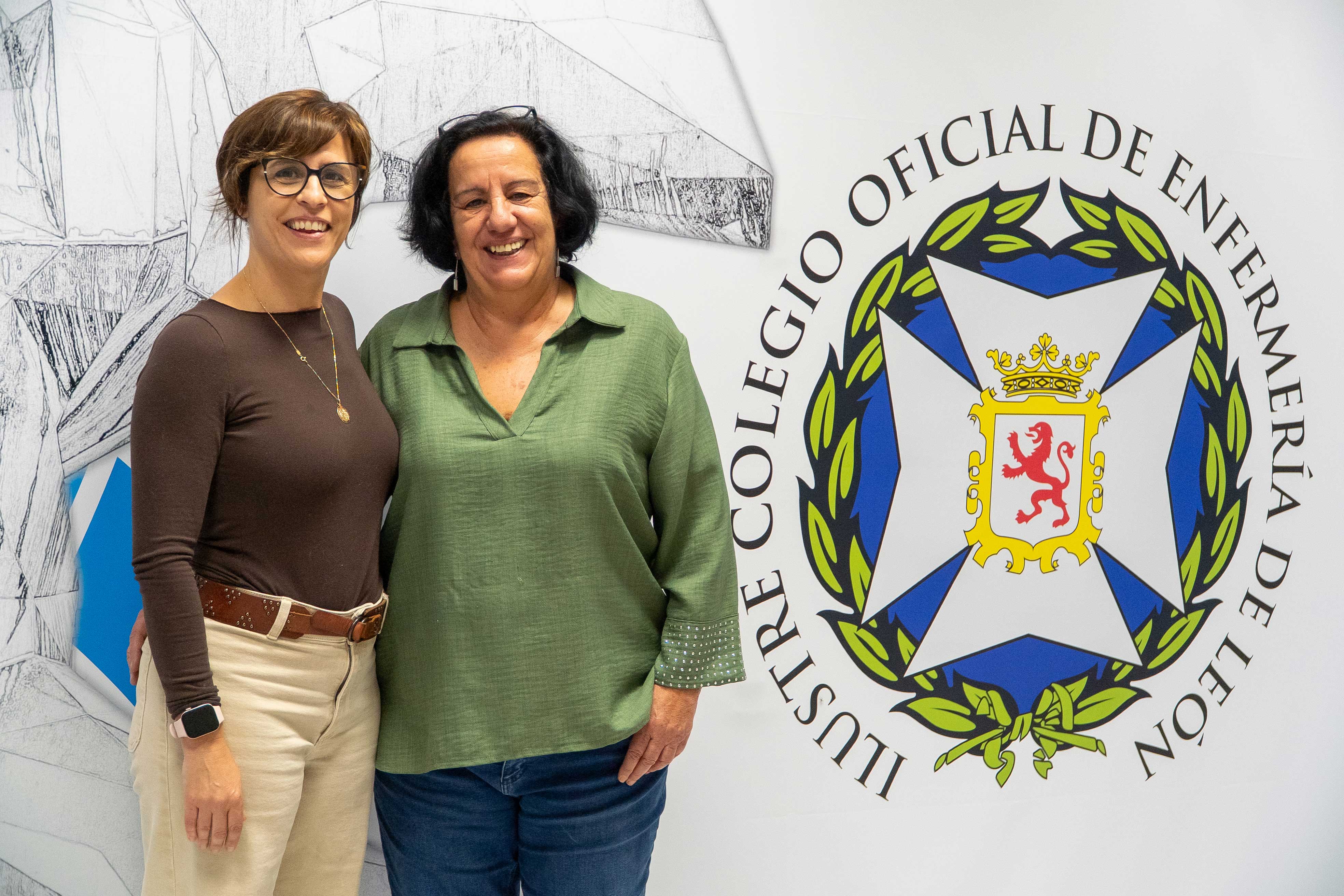 Natividad y Micol, ponente y Vocal colegial responsable de Enfermería Escolar. | L.N.C.