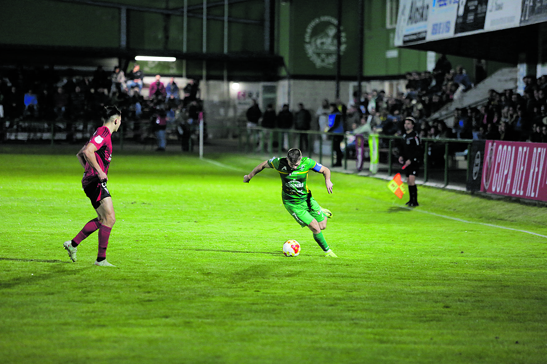 El Astorga quiere rematar el mes llevando a La Eragudina la primera victoria. FERNANDO OTERO