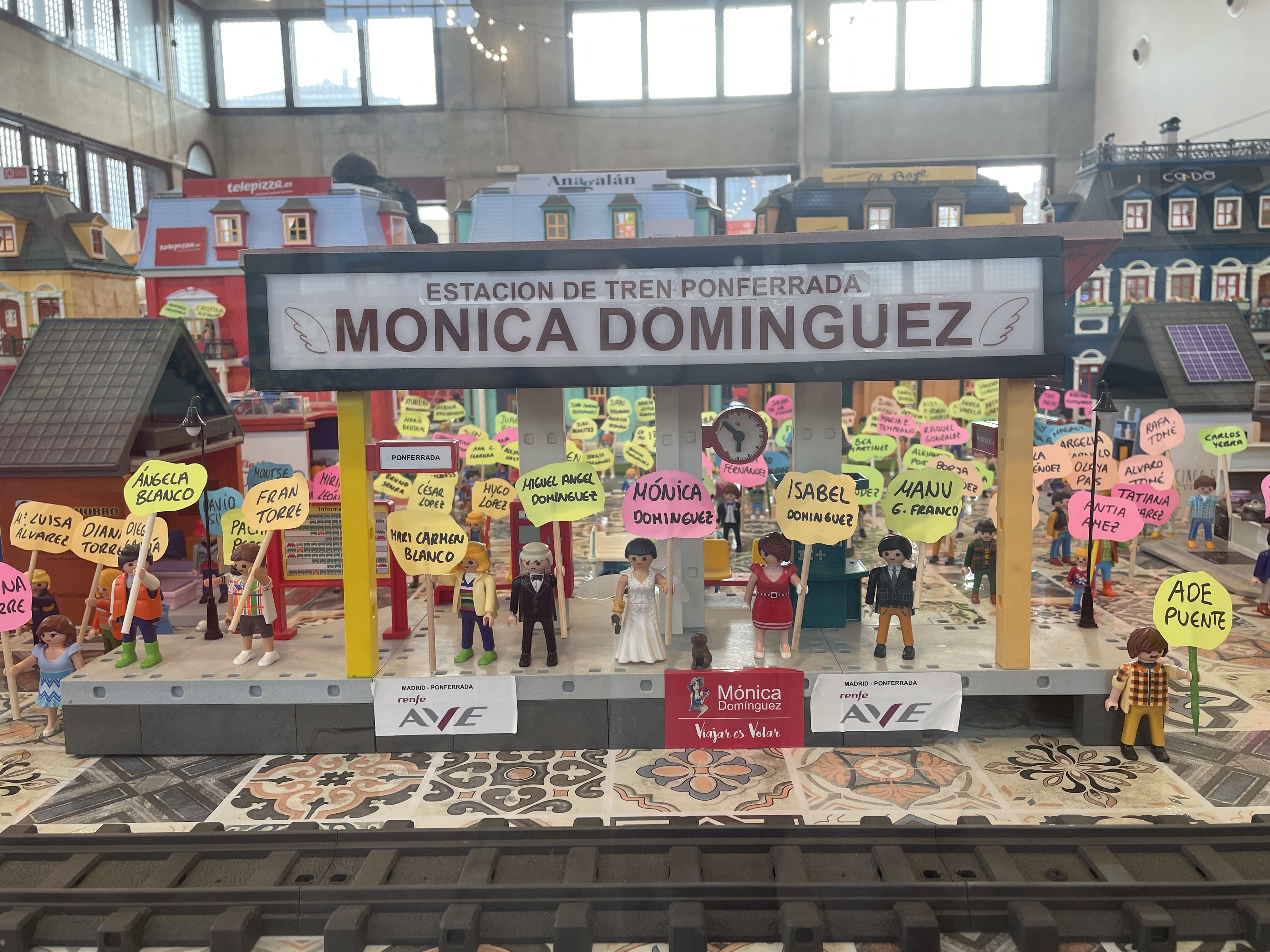 Belén de Playmobil de Rober Oviedo de 2024. | JAVIER FERNÁNDEZ