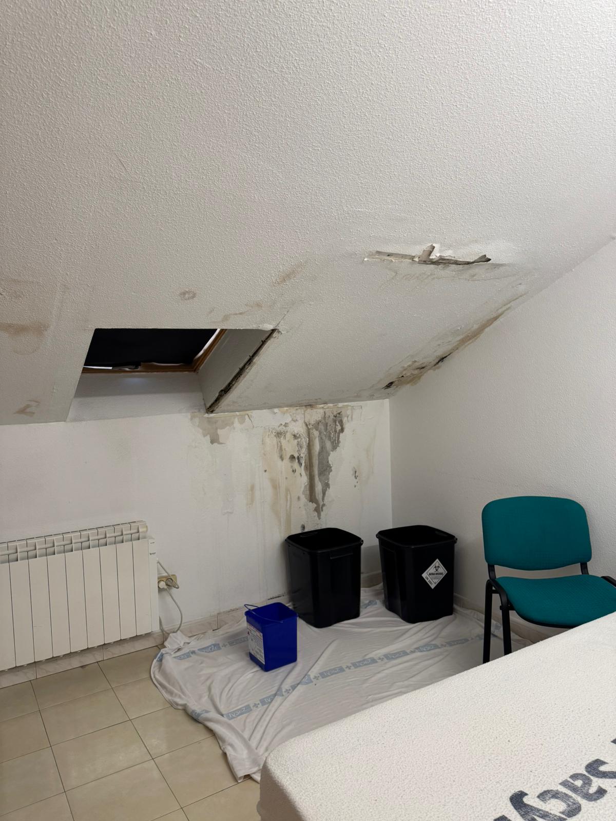 Denuncian el grave deterioro del Centro de Salud de Cistierna