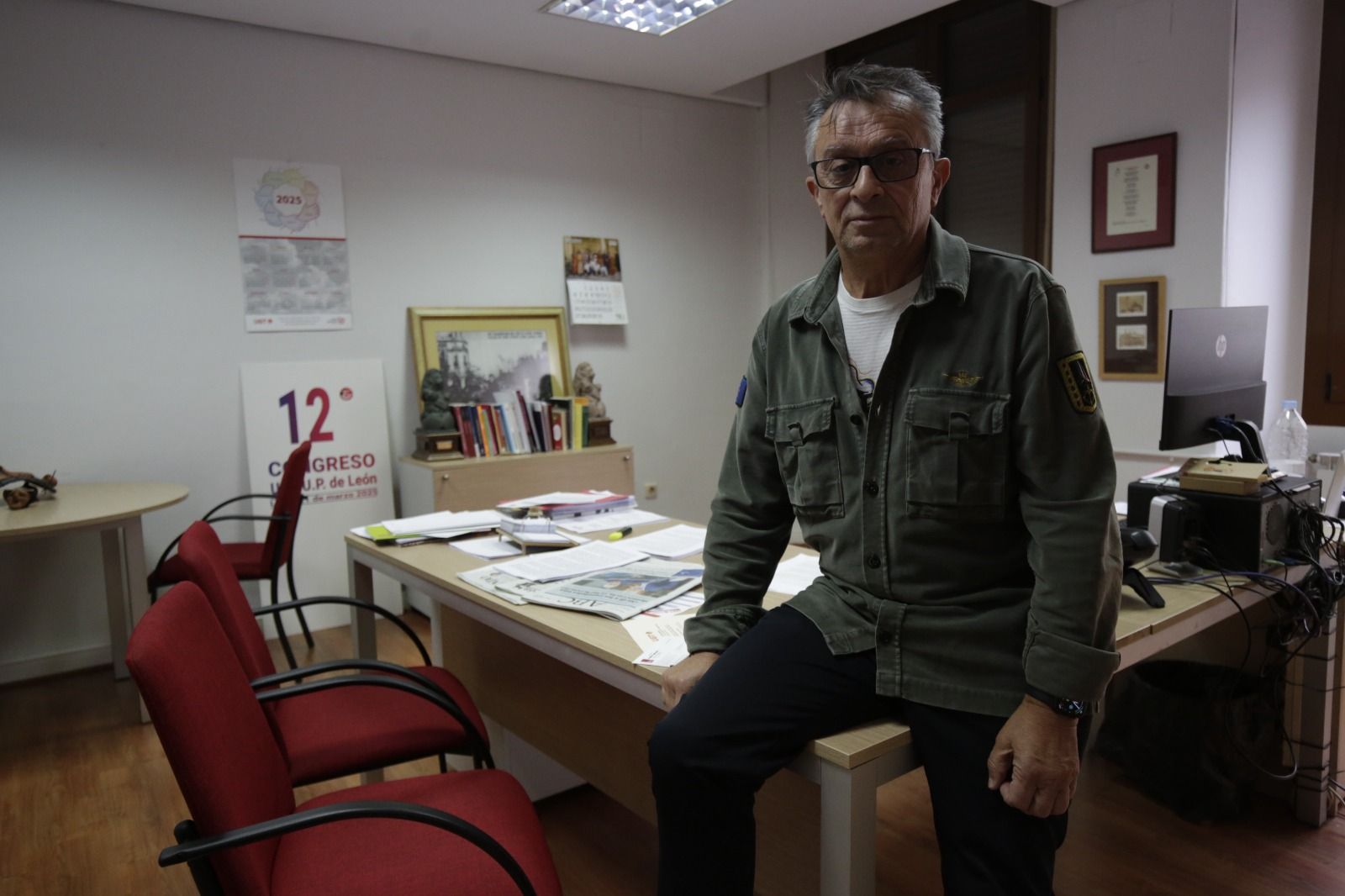 Enrique Reguero, Secretario provincial de UGT. | FERNANDO OTERO