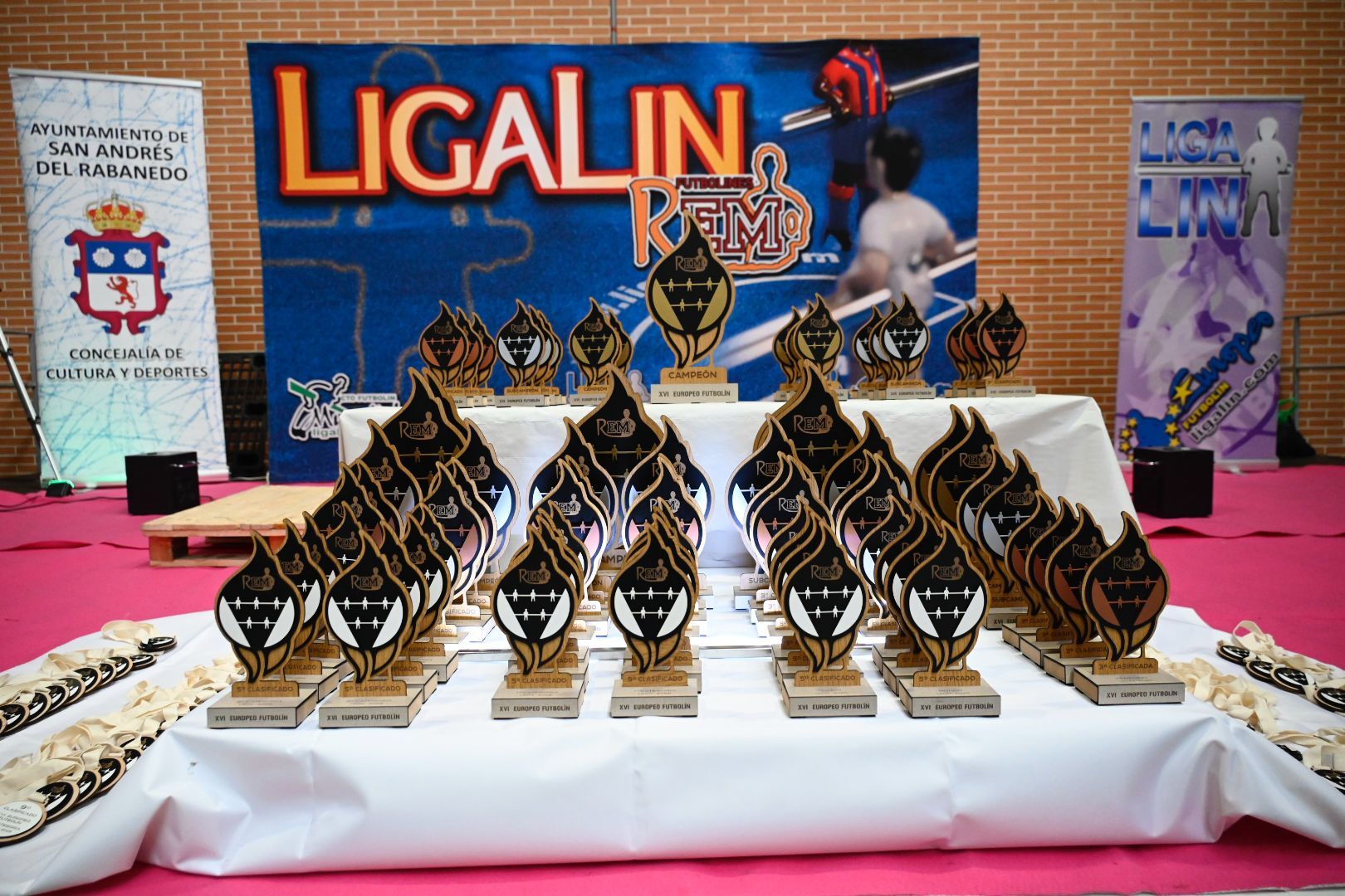 San Andrés de Rabanedo acogió el  XVI Europeo de Futbolín. SAÚL ARÉN