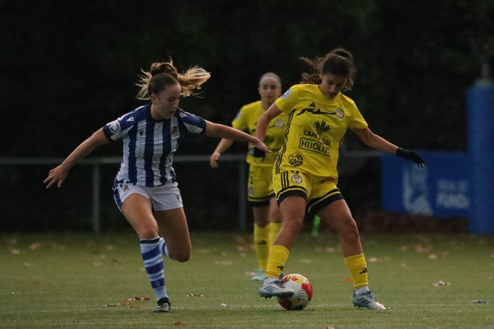 Un lance del Real Sociedad  B - Olímpico. | AROA CAÑO