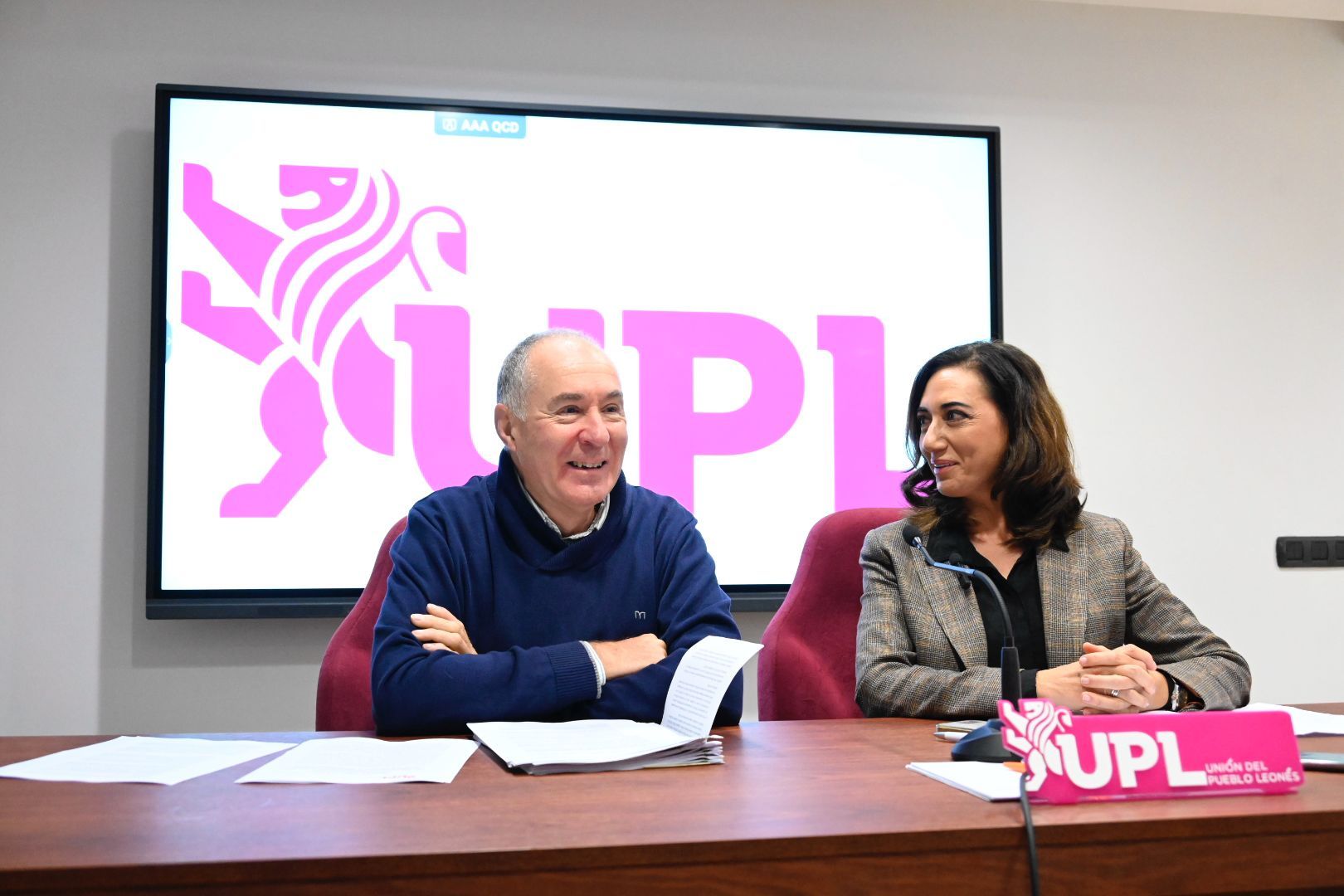 Eduardo López Sendino y Alicia Gallego. | SAÚL ARÉN