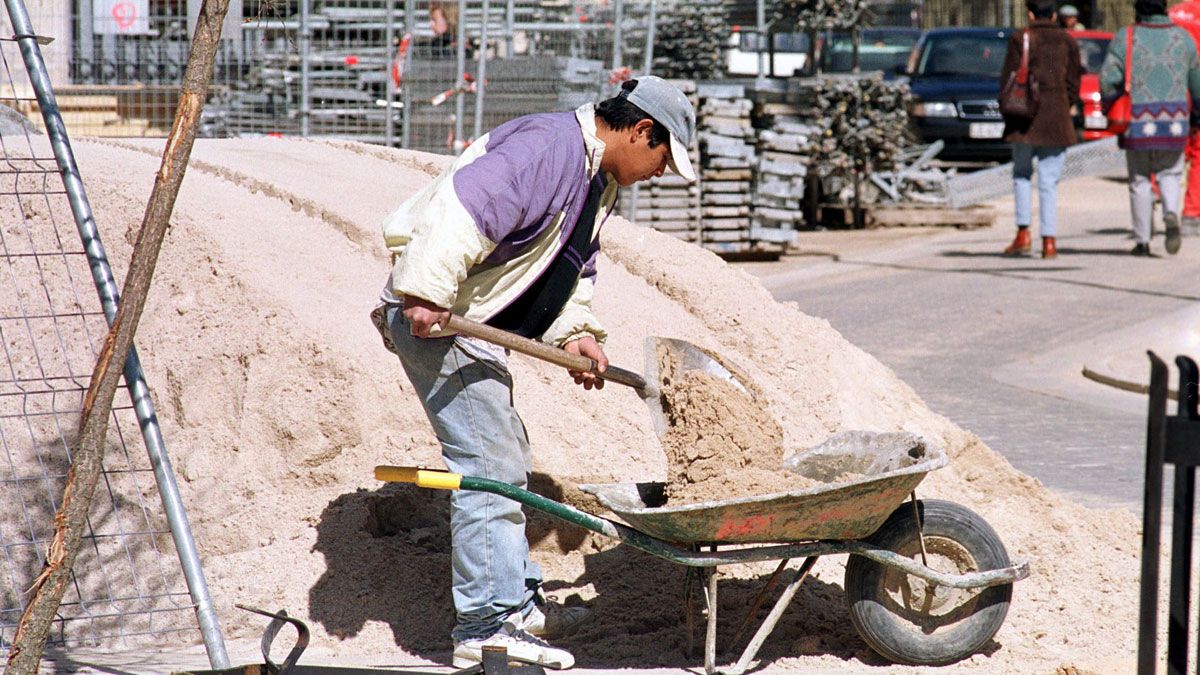 Imagen de archivo de un trabajador de la construcción.| Mauricio Peña