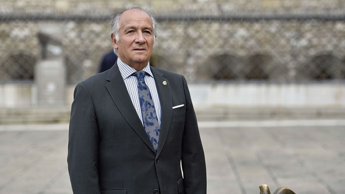 Antonio Jarrín Matilla, Decano del Colegio de Titulares Mercantiles de León | MAURICIO PEÑA