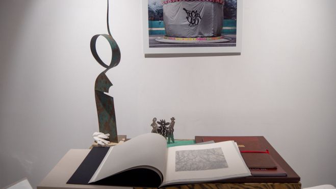 Se presentan también libros de artista. VICENTE GARCÍA