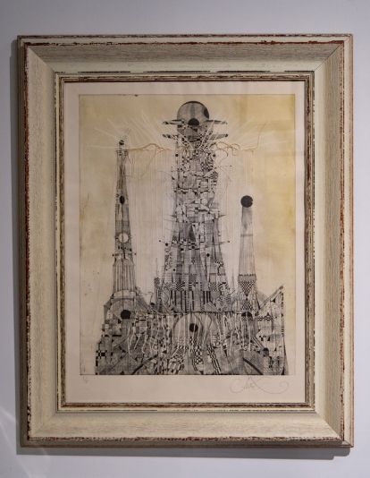 Grabado de Juan Carlos Mestre. VICENTE GARCÍA