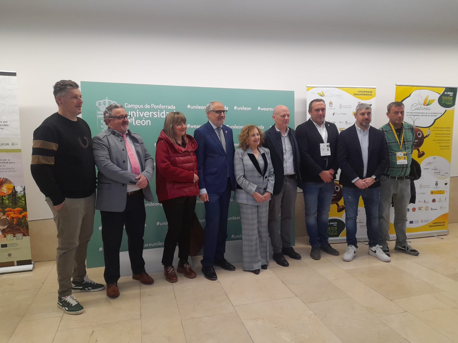 Apertura de Biocastanea en el Campus de Ponferrada. | MAR IGLESIAS