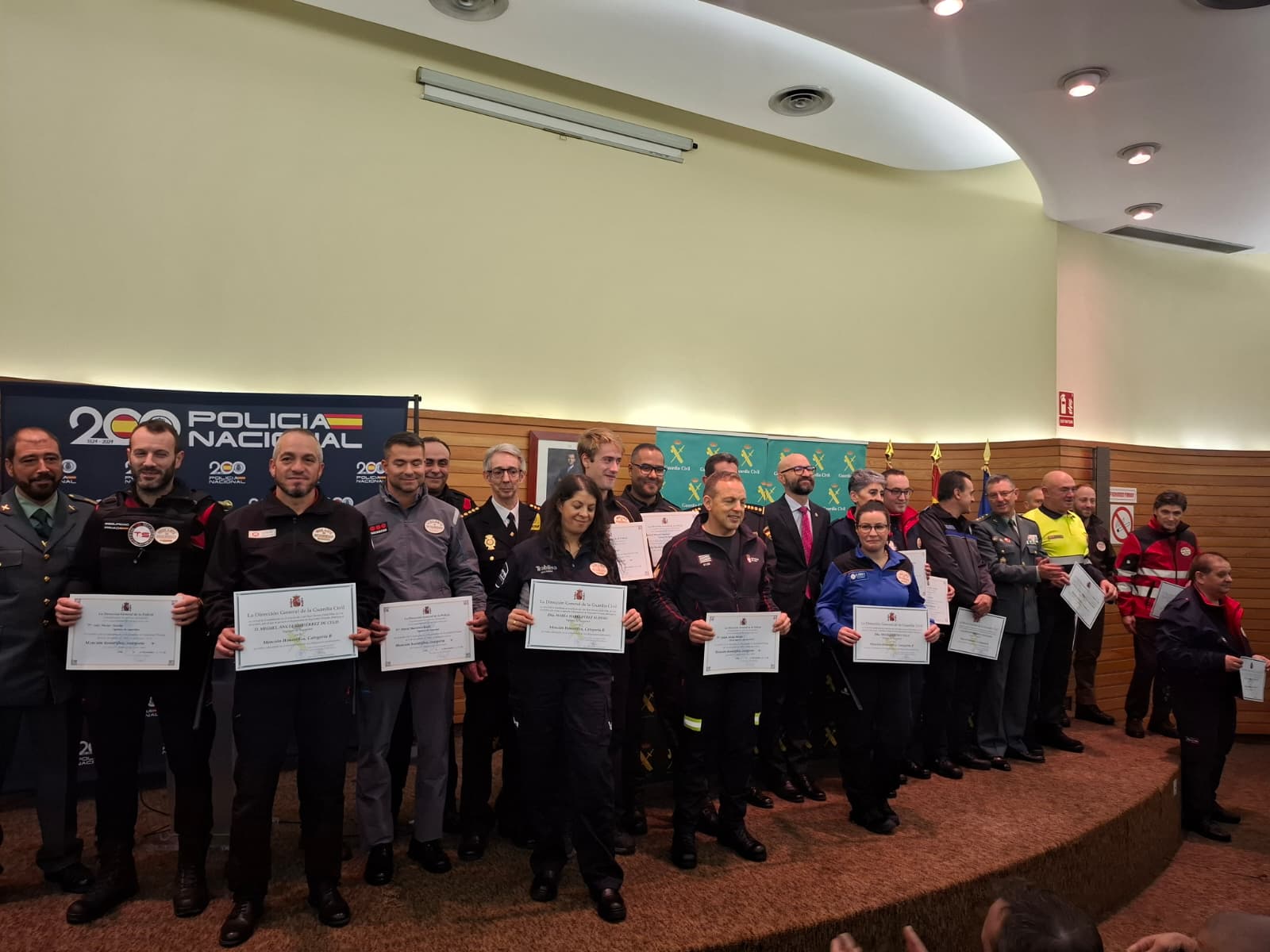 Entrega de reconocimientos en el salón de actos de la Inspección Provincial de Trabajo | L.N.C.