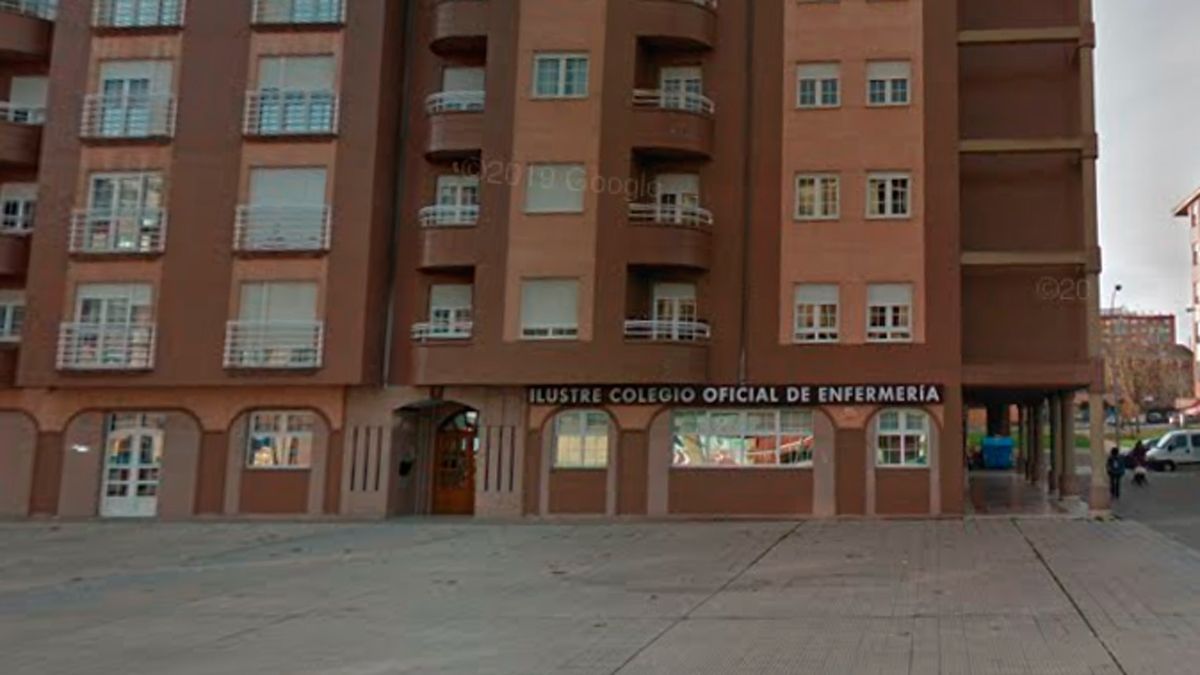 Sede del Colegio de Enfermería de León, en el barrio de La Palomera | L.N.C.