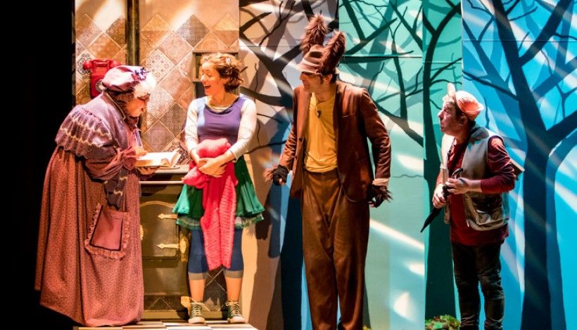 Una escena de ‘Caperucita. Lo que nunca se contó’. | L.N.C.