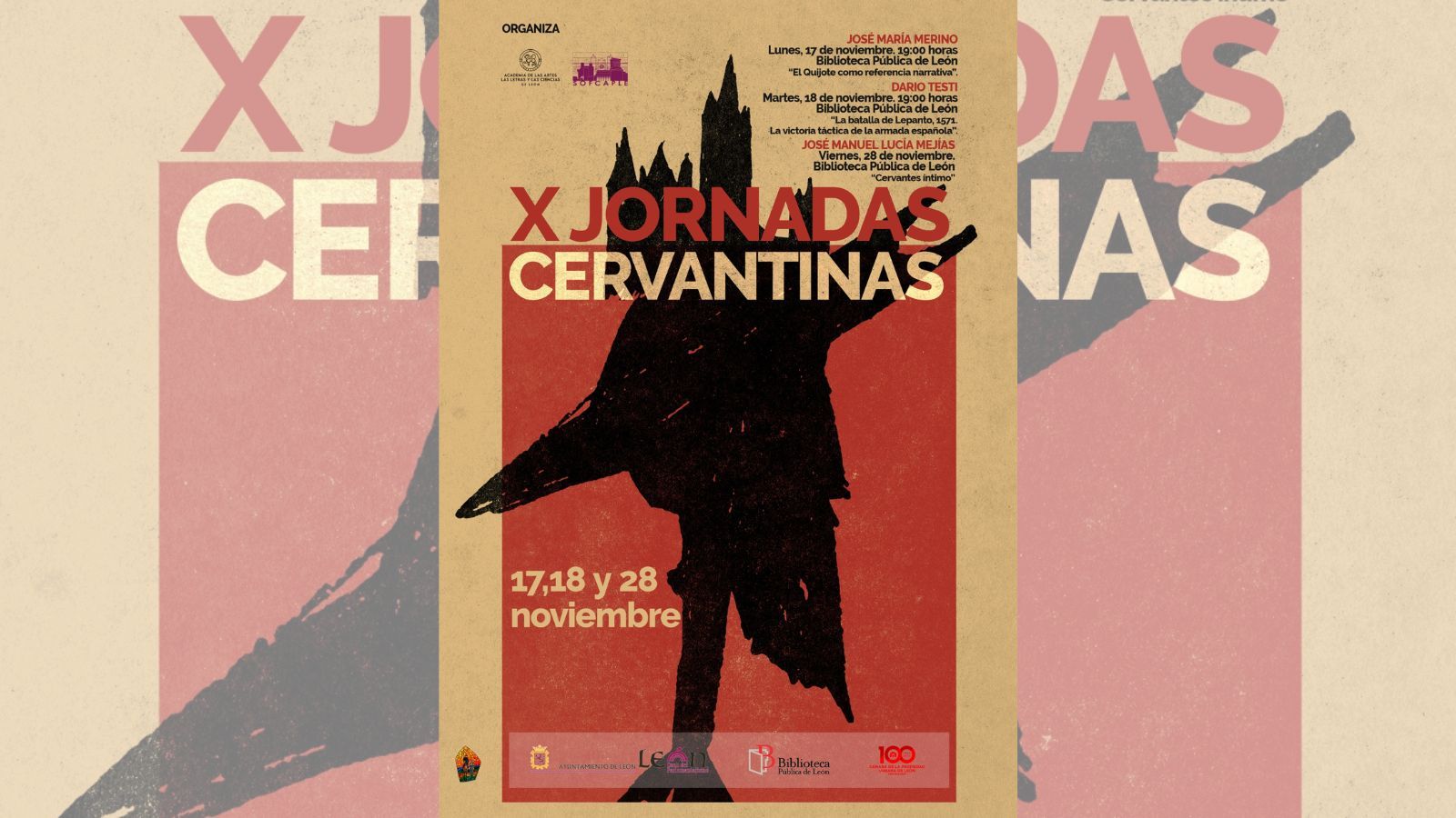 Las X Jornadas Cervantinas de Sofcaple arrancarán el próximo lunes de la mano de José María Merino.
