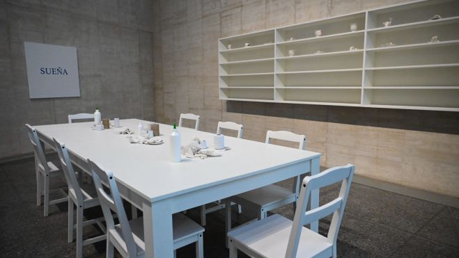 La instalación ‘Pieza para reparar’ es una de las instrucciones. SAÚL ARÉN