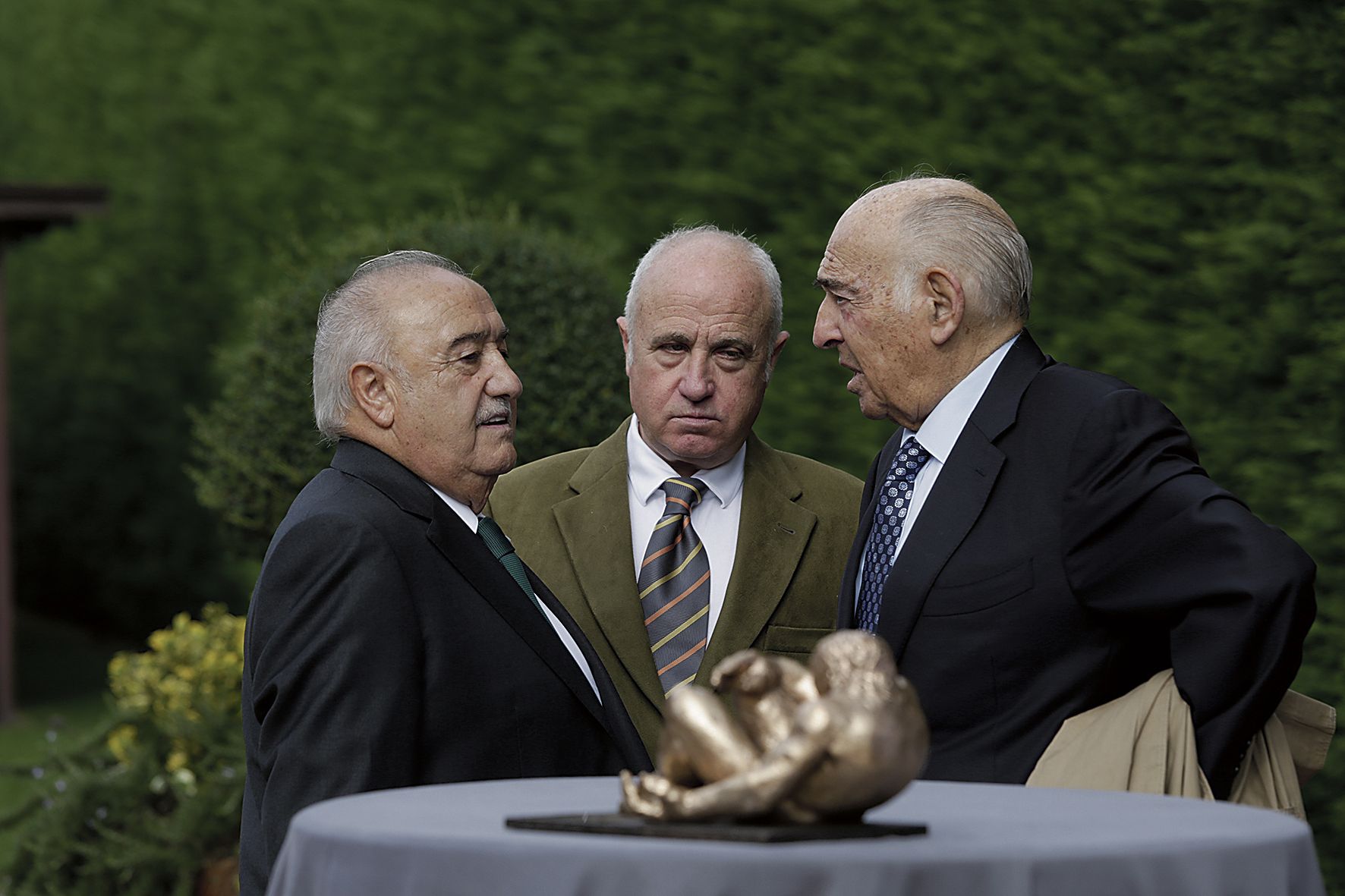 Manuel Lesmes, Carlos Silva y Manuel Lamelas Viloria.