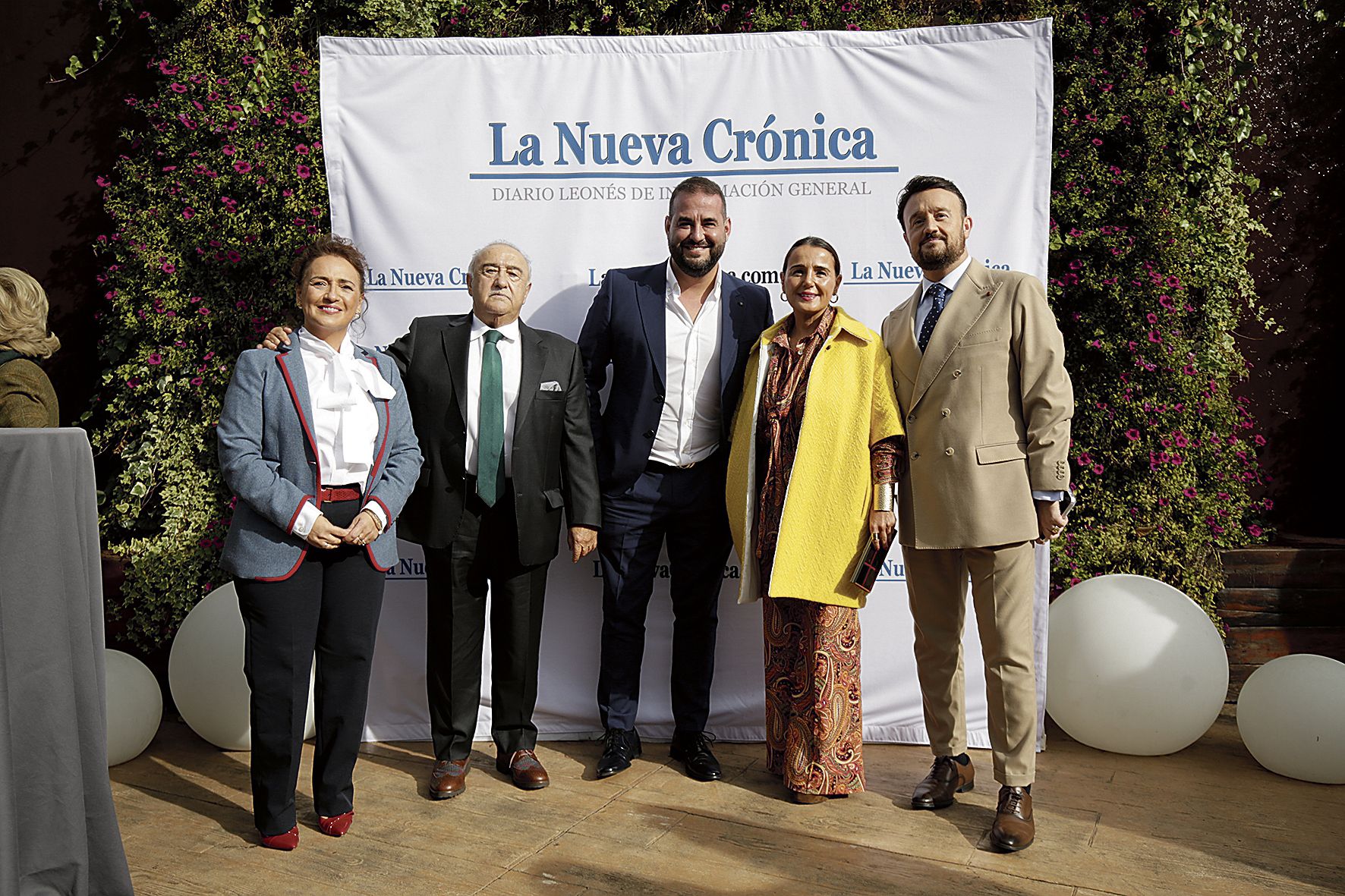 Nuria Lesmes, Manuel Lesmes, Javier Gómez, Arancha Lesmes y Álvaro Lesmes.