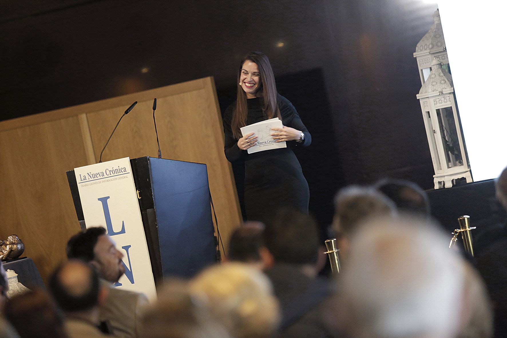 La periodista Vanessa Silván fue la presentadora de la gala.