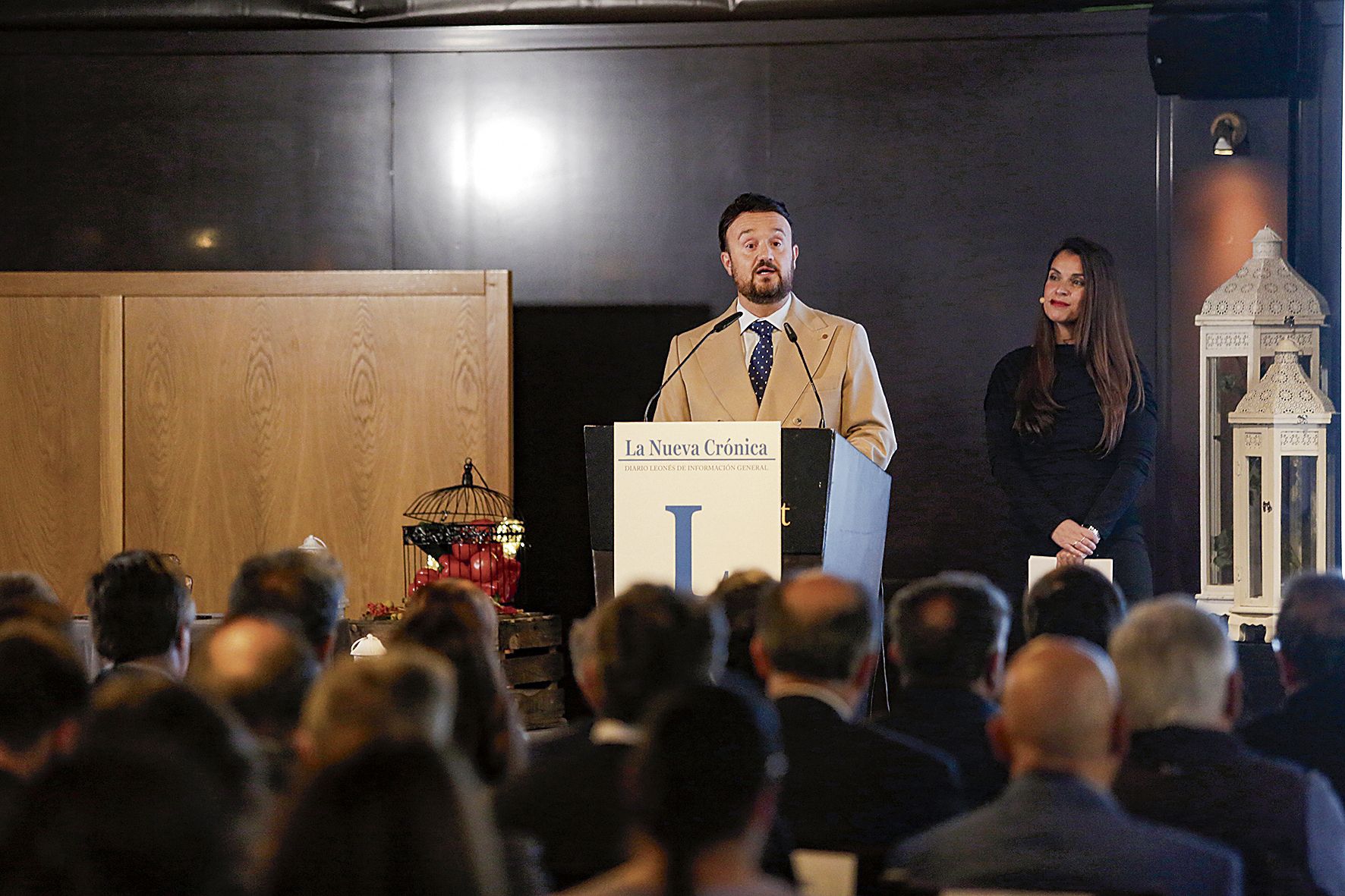 Intervención de Álvaro Lesmes en la entrega de La Negrilla en Ponferrada.  