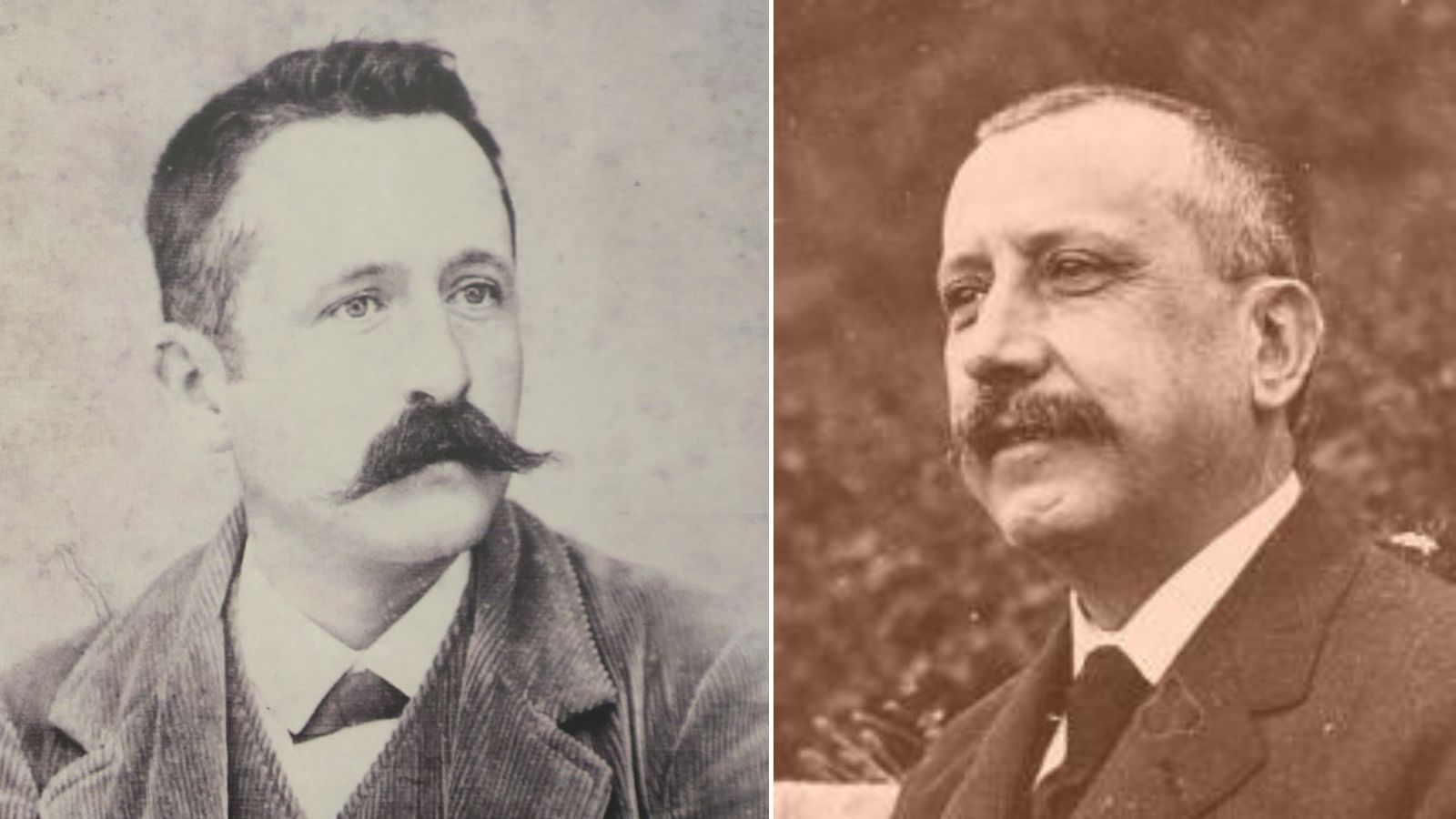 Joan Rubió i Bellver (1870 1952) y Claudi Alsina i Bonafont (1859 1934).