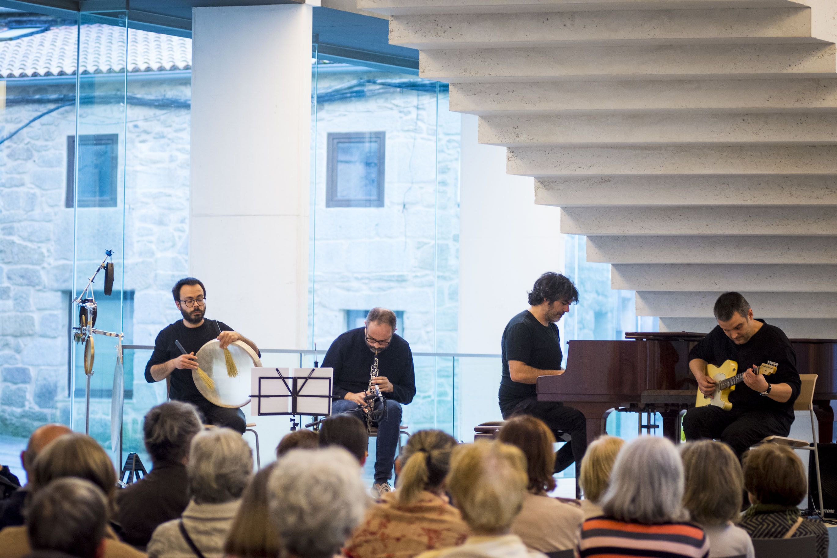 El cuarteto Eccos recala esta semana en la capital leonesa. | MIGUEL ESTIMA