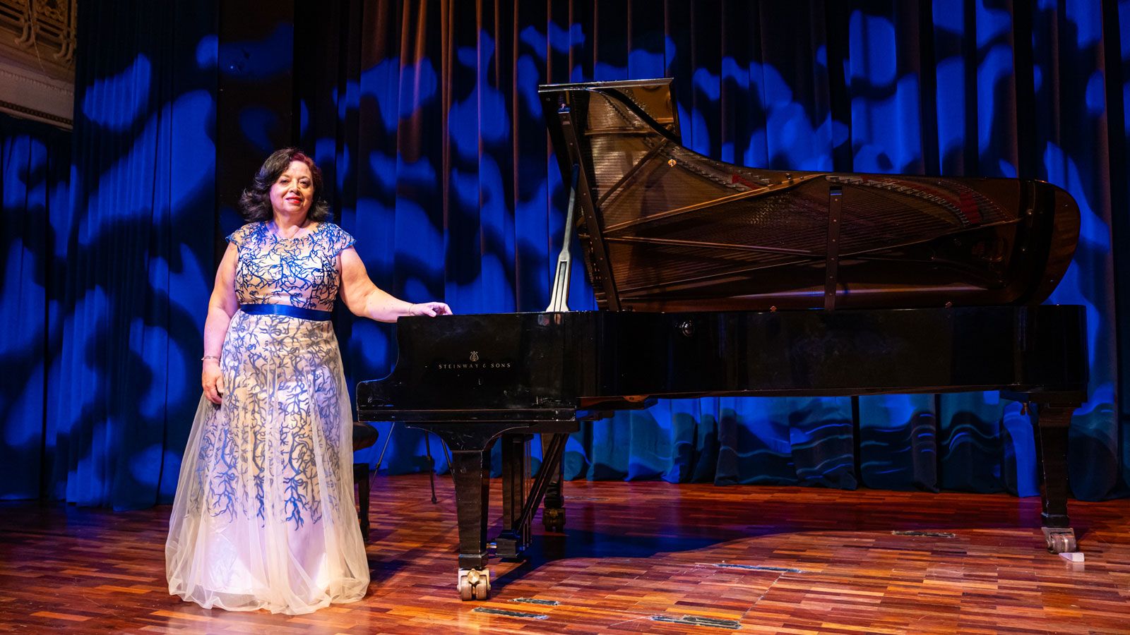 Imagen de archivo de Raquel del Val en concierto.