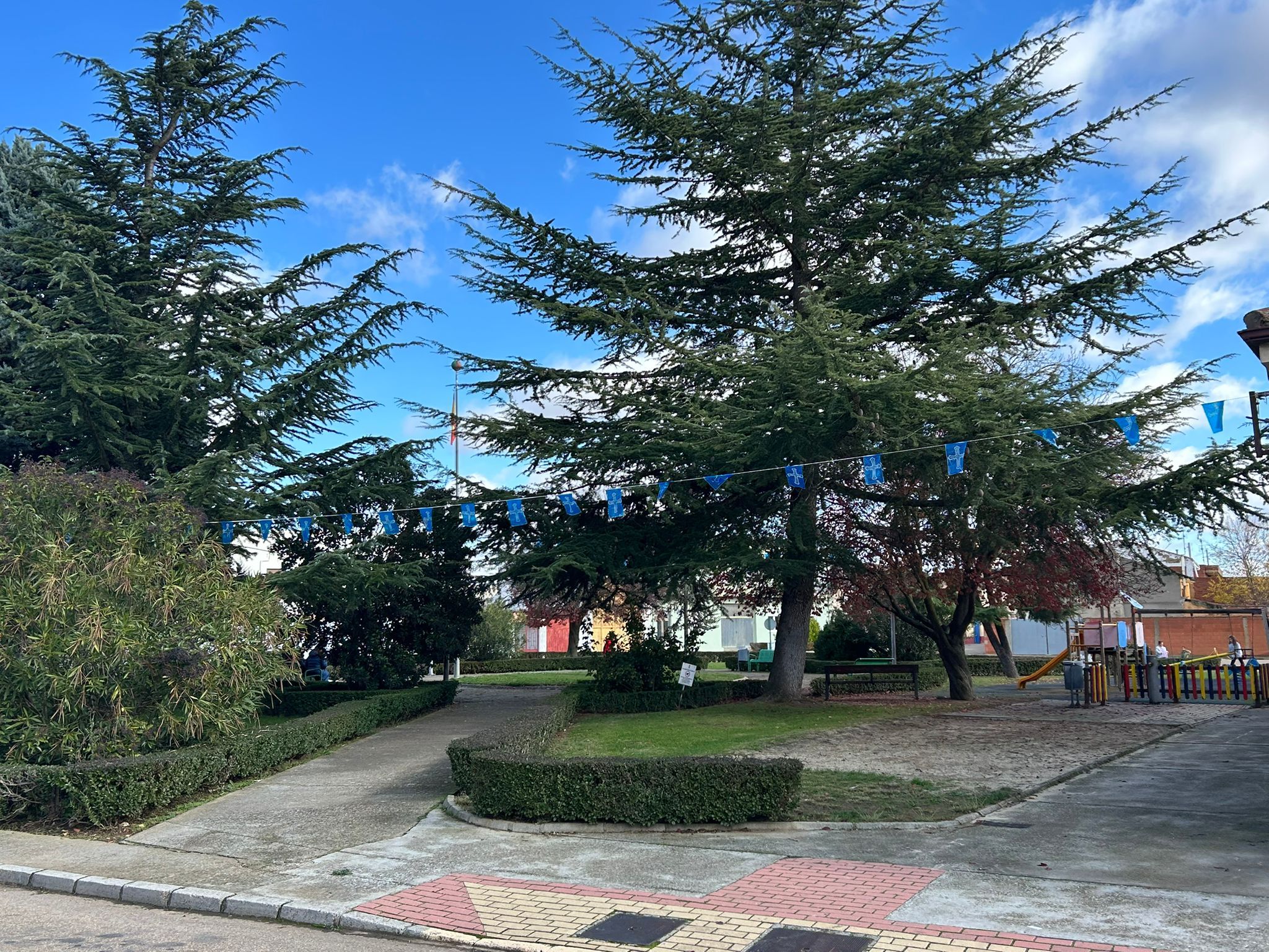 Plaza Javier Ugidos que será renovada para hacerla más funcional. | L.N.C.