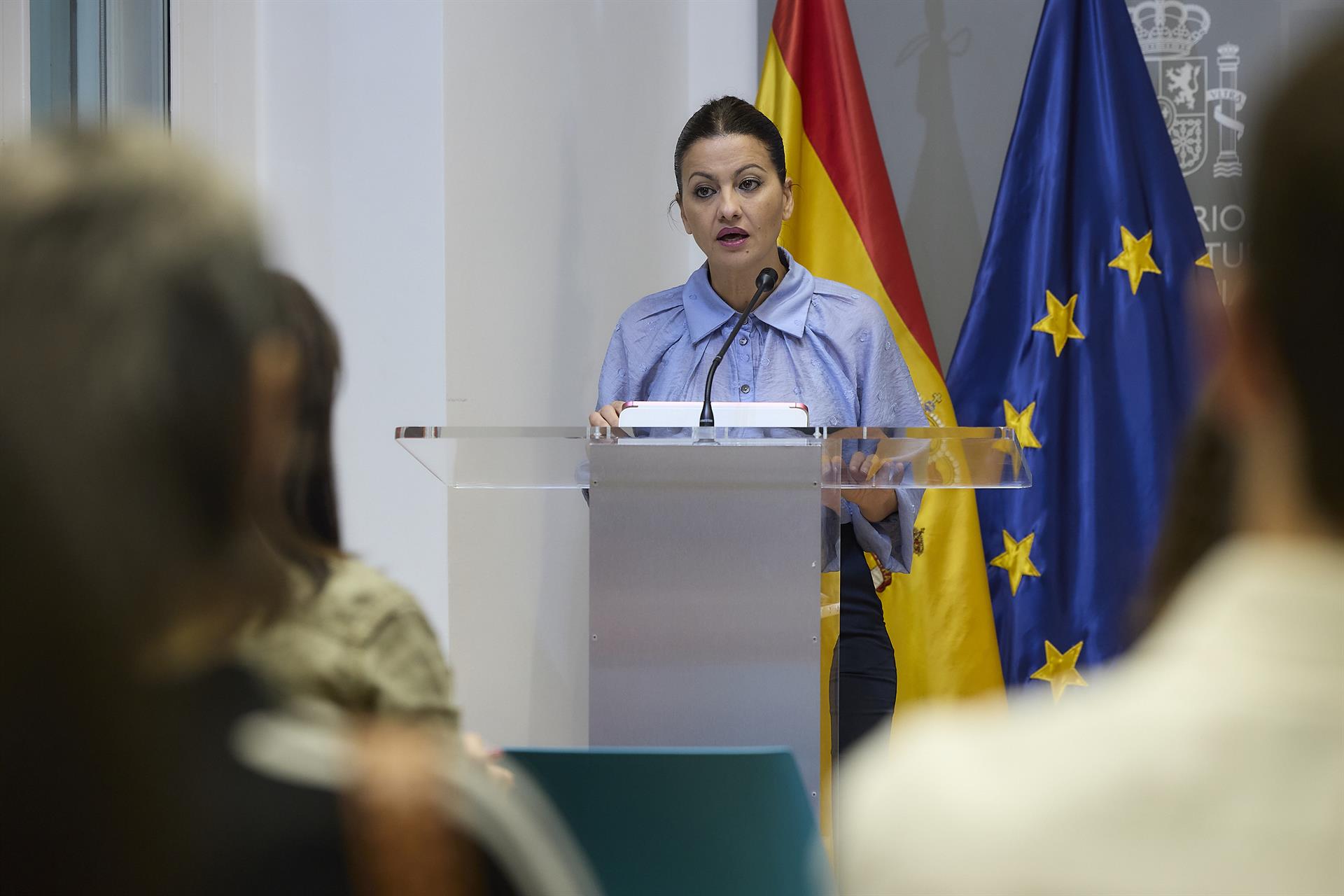 La ministra de Juventud e Infancia, Sira Rego. | EUROPA PRESS La ministra de Juventud e Infancia, Sira Rego. | EUROPA PRESS