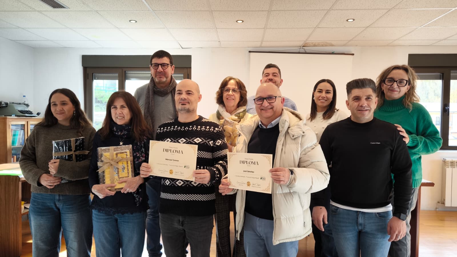 Entrega de premios del certamen de Asprona Bierzo.