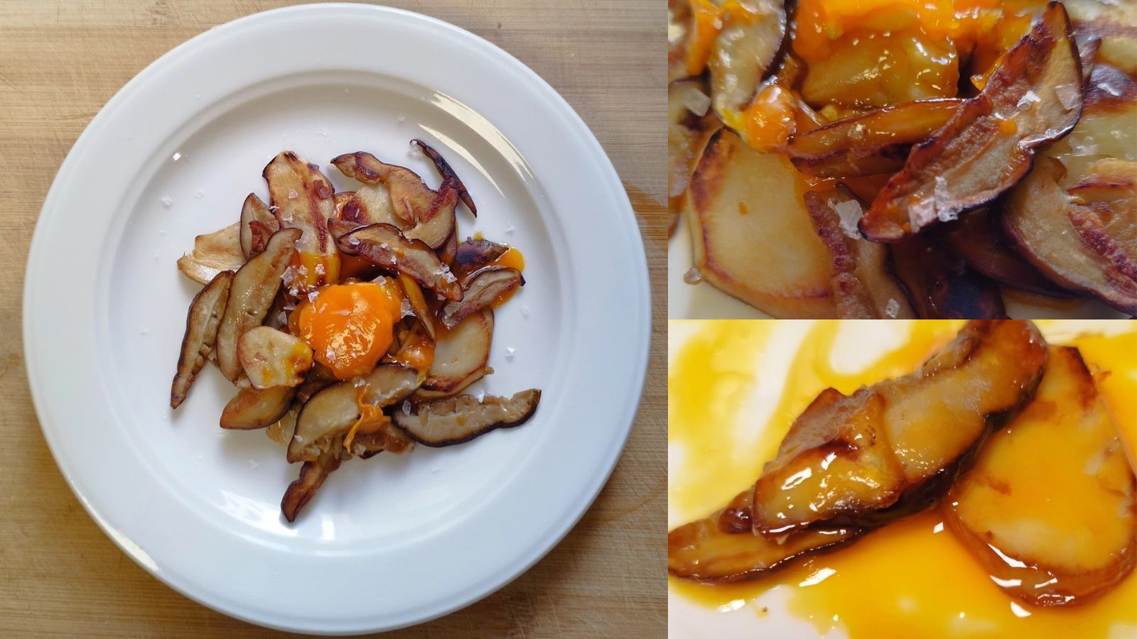 Receta de boletus con huevo de Marcelo Ramón.