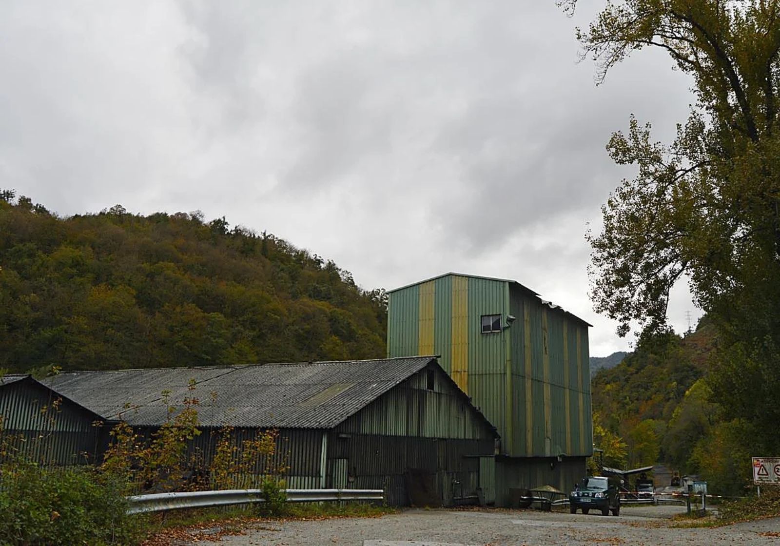 Imagen de la mina TyC de Vega de Rengos, en el concejo de Cangas del Narcea | ABC