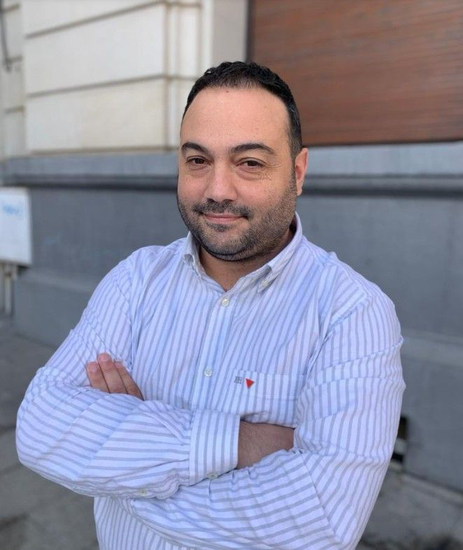 Rubén Estévez, nuevo coordinador de Izquierda Unida León. | L.N.C.