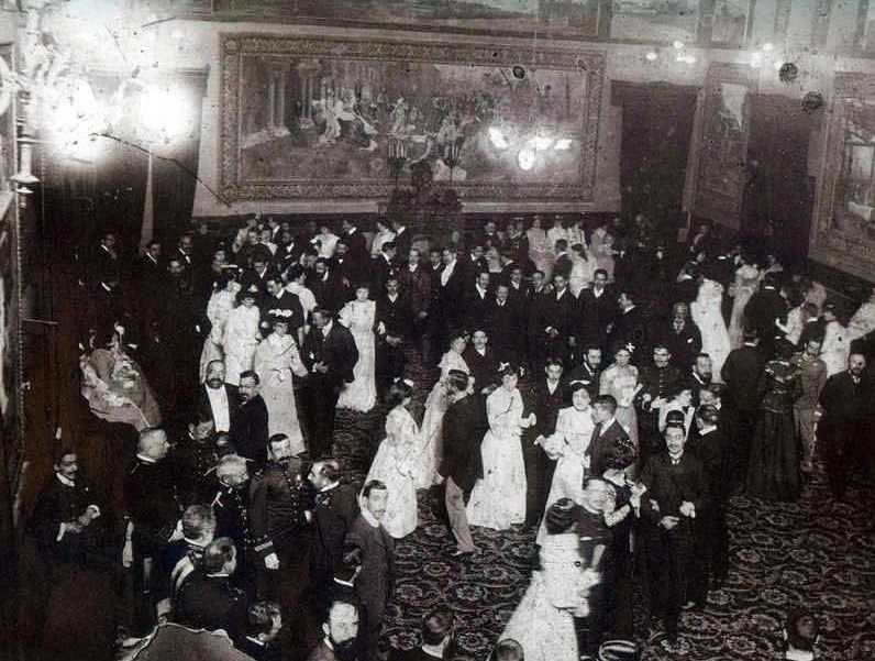 Interior en un Baile Casino.