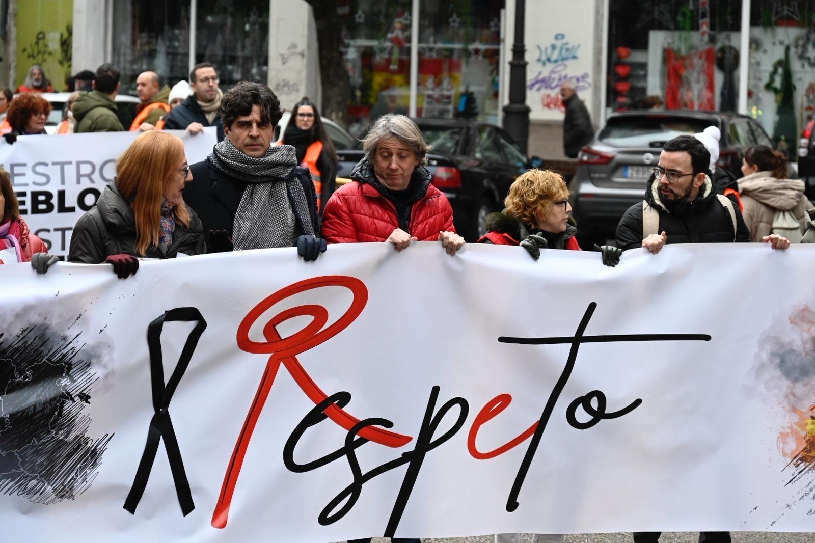 Manifestación de la plataforma Respeto. | SAÚL ARÉN