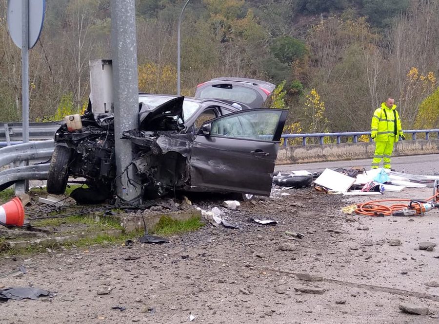 Estado en el que quedó el vehículo tras el accidente. | ICAL