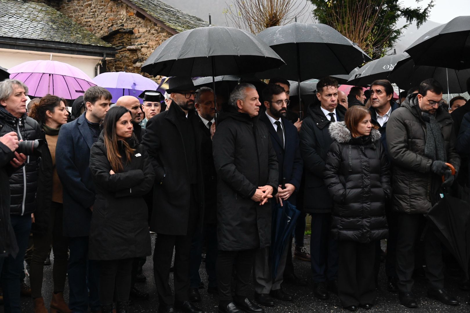 Caboalles de Abajo despide al minero fallecido en el accidente de Cangas del Narcea. | SAÚL ARÉN
