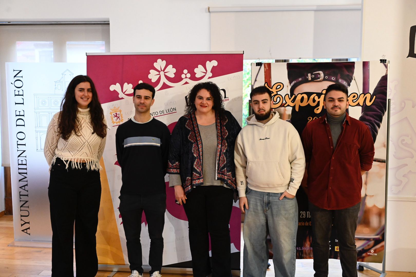 Un instante de la presentación de la 35º edición de la feria Expojoven. | SAÚL ARÉN