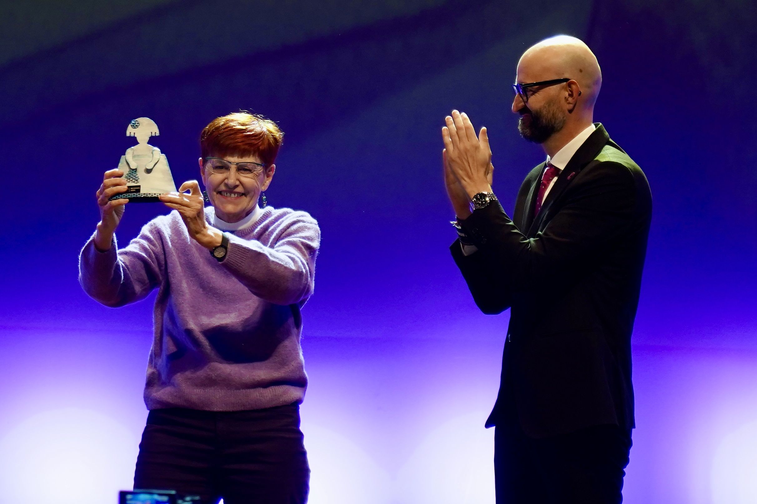 La Asociación Feminista Flora Tristán recibe el premio Menina. | CAMPILLO (ICAL)