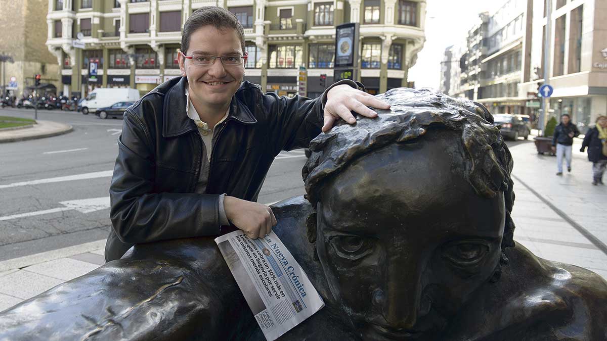 El redactor jefe de La Nueva Crónica, Alfonso Martínez. | MAURICIO PEÑA