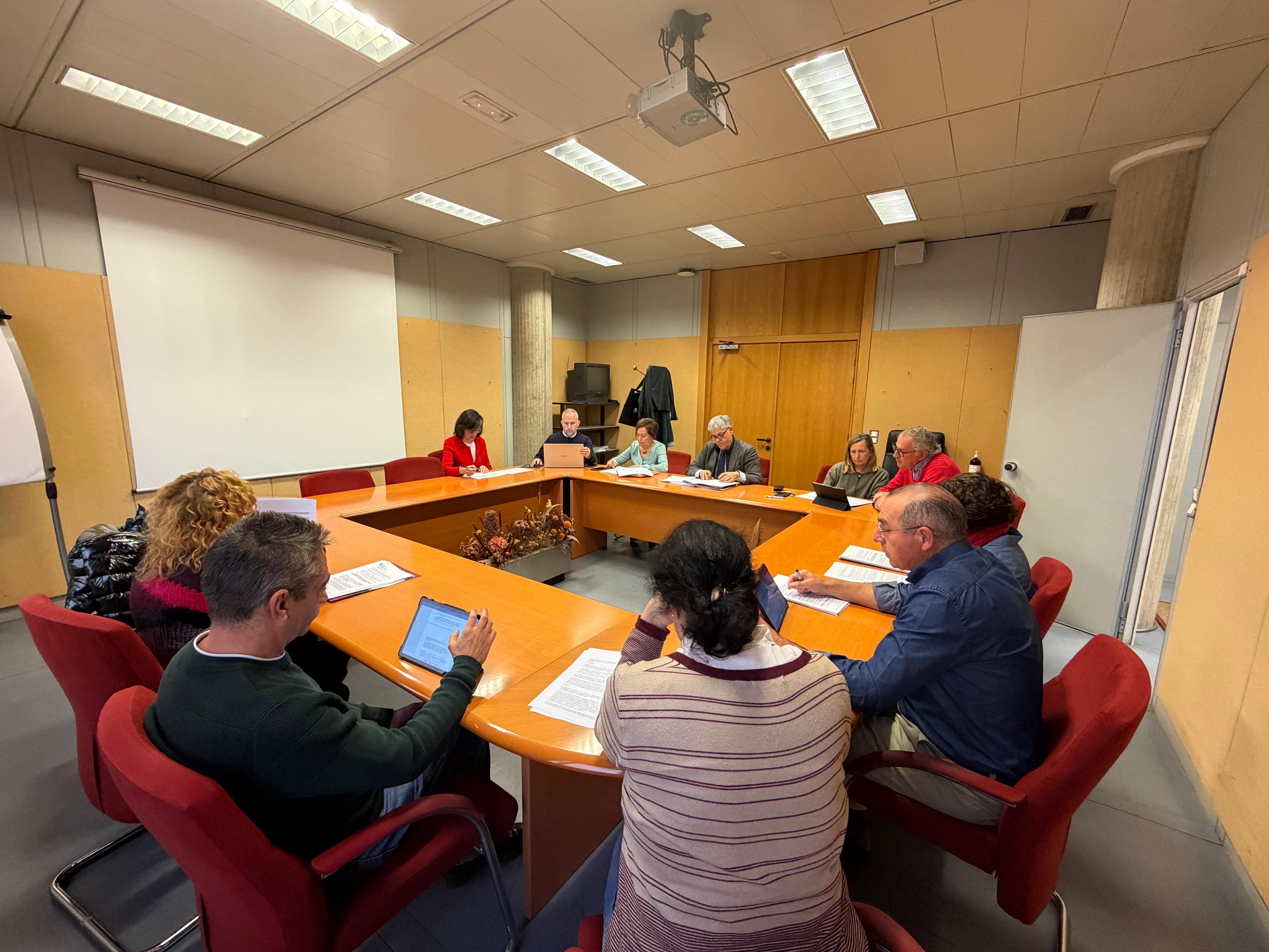 Un instante de la reunión de la Comisión Territorial de Patrimonio. | L.N.C.