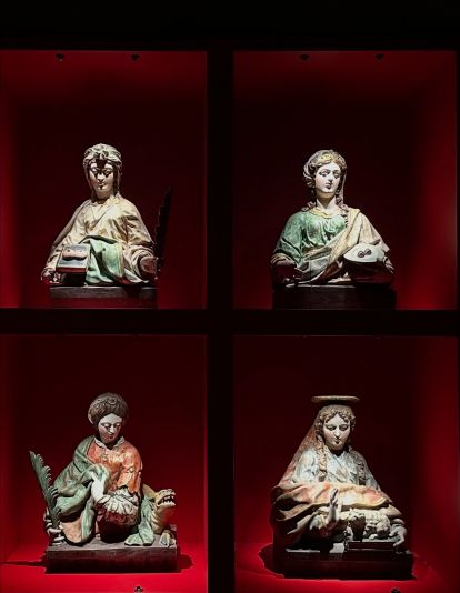 Entre capiteles románicos y bóvedas silenciosas, se despliega el grueso de la muestra. FUNDACIÓN LAS EDADES DEL HOMBRE(2)