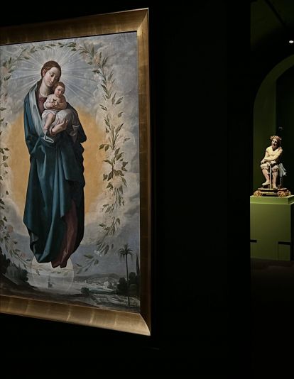 Entre capiteles románicos y bóvedas silenciosas, se despliega el grueso de la muestra. FUNDACIÓN LAS EDADES DEL HOMBRE(1)