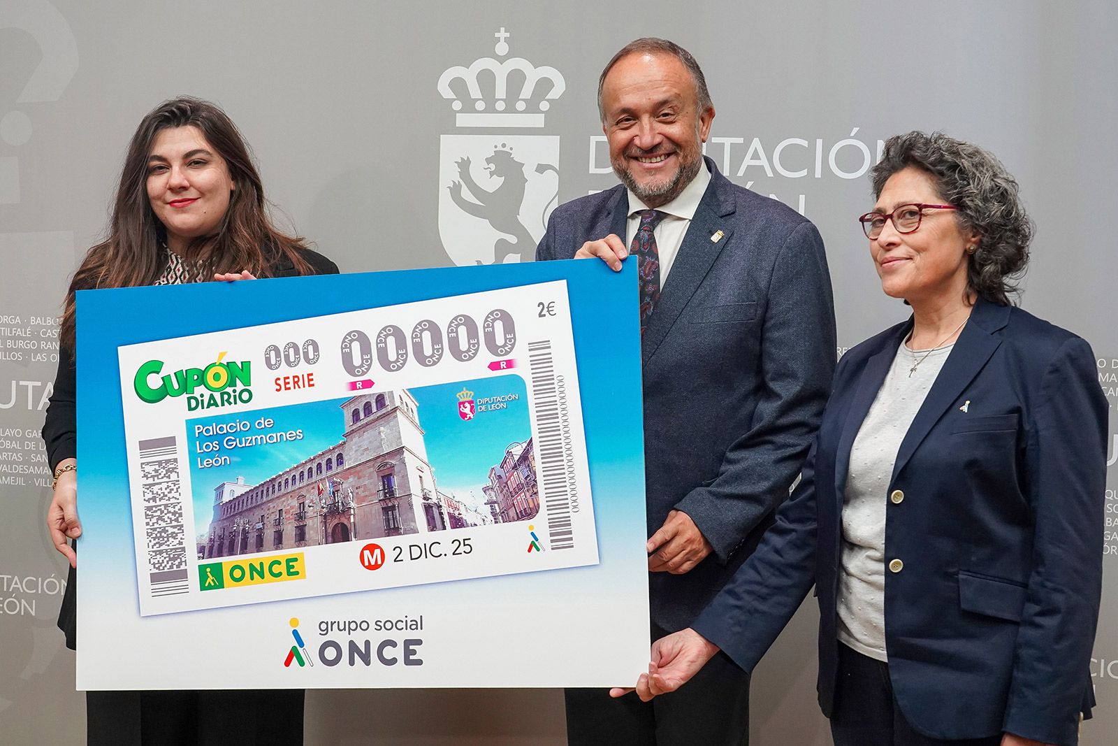 Así lucirá el cupón dedicado al Palacio de los Guzmanes