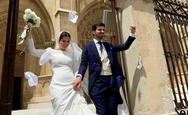 Imagen de archivo de una boda celebrada en la Catedral de León. | L.N.C.