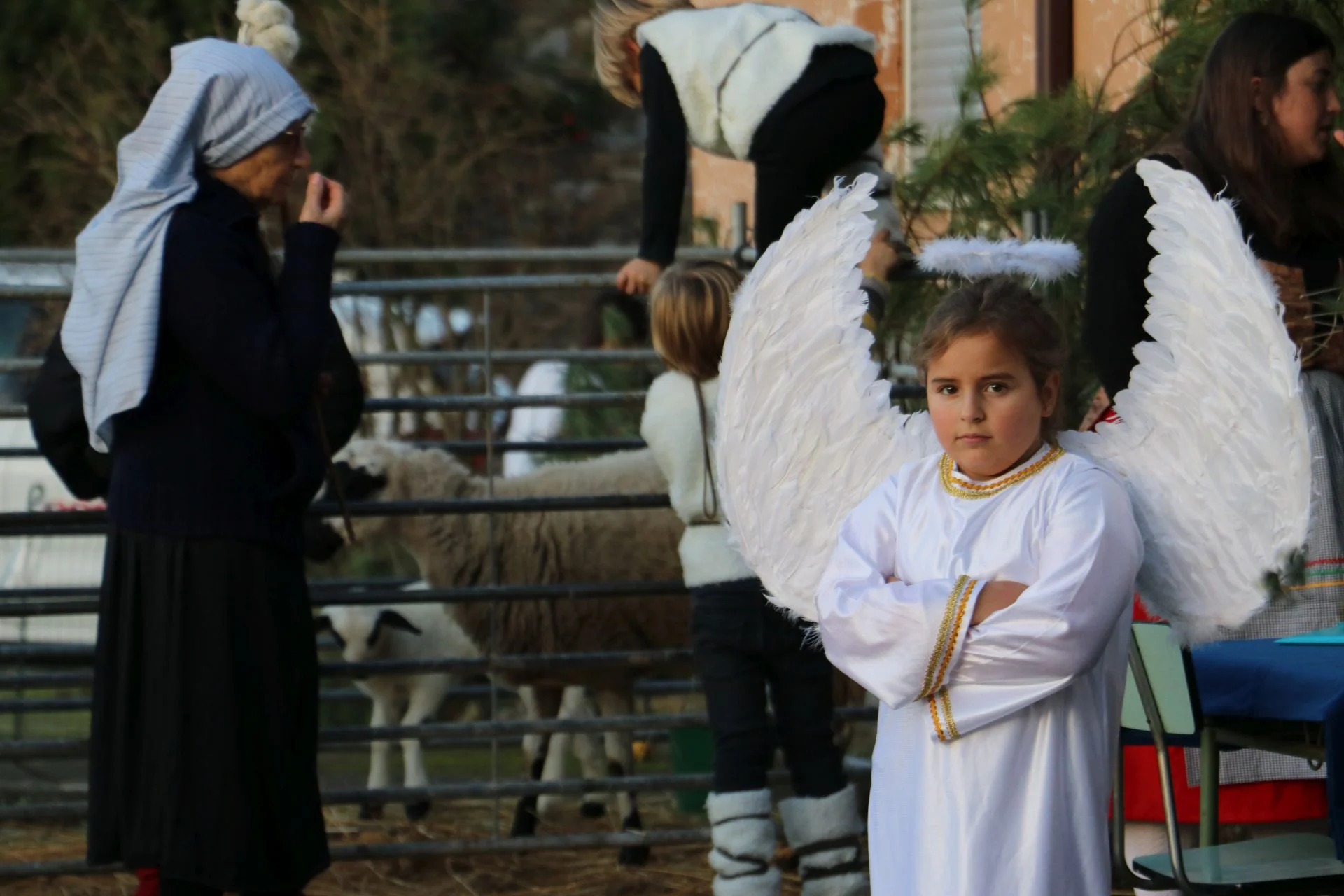 Imagen de la recreación organizada el año pasado en Lagunas de Somoza. | L.N.C.