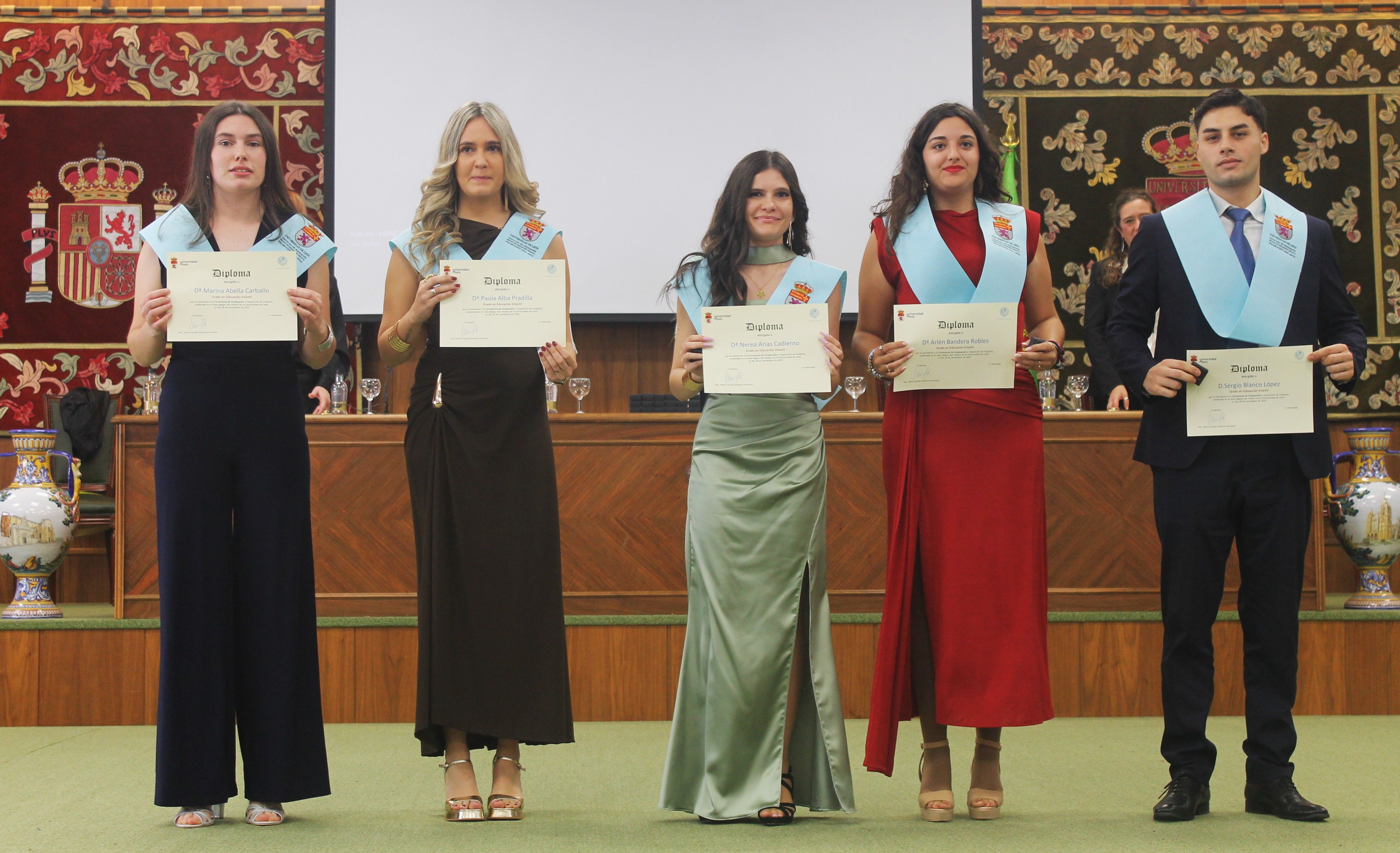 Graduación de la Facultad de Educación de la ULE. | L.N.C.