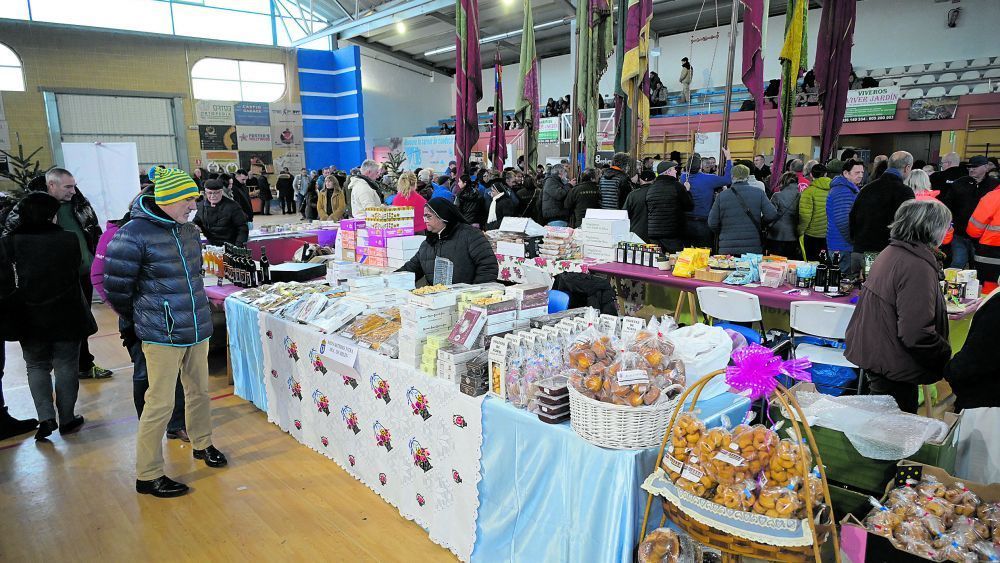 Imagen de archivo de una Feria Agroalimentaria de Sariegos. | MAURICIO PEÑA