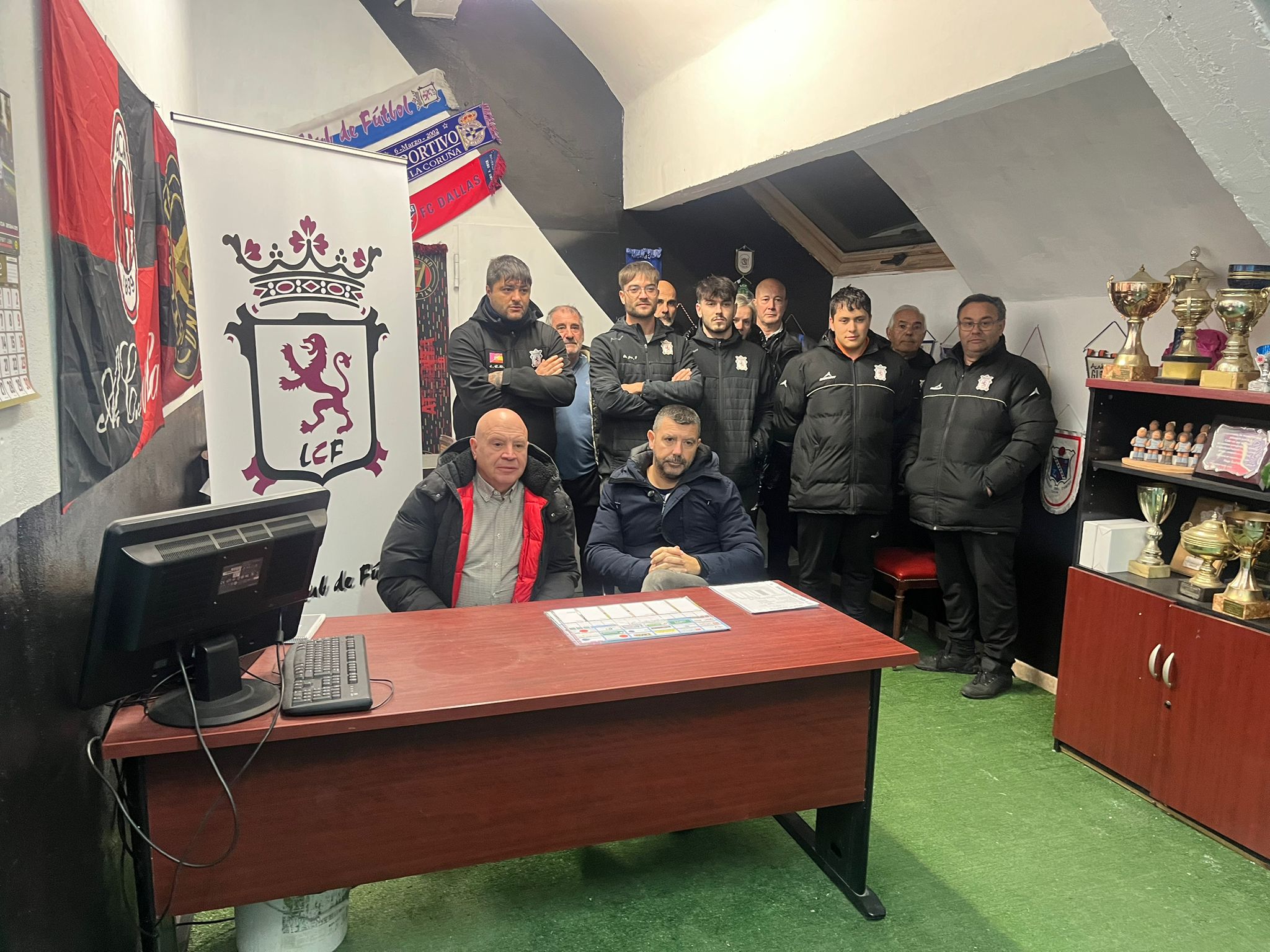 Imagen de la comparecencia del León C.F. | L.N.C