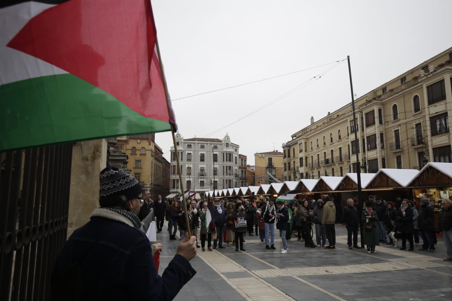 León sale a la calle en favor de Palestina | F.OTERO
