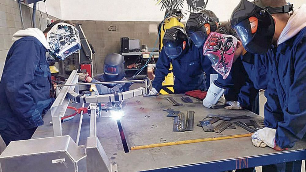 Un grupo de alumnos leoneses de FP. | L.N.C.